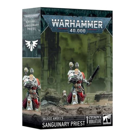 Warhammer 40000: Blood Angels - Sanguinary Priest Games Workshop