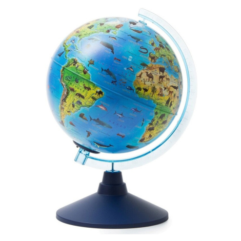 ALAYSKY'S - 32 cm ZOO Cable - Free Globe for kids with Led  EN