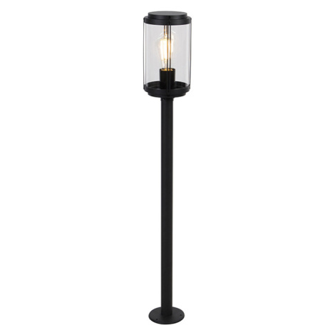 Inteligentní designová venkovní lampa černá 100 cm IP44 včetně Wifi ST64 - Schiedam QAZQA