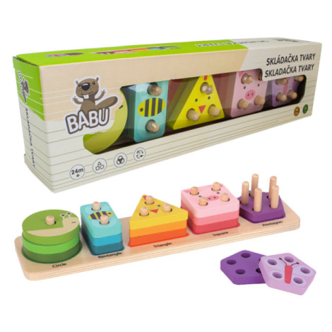 BABU - Skládačka tvary