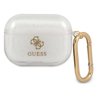 Guess GUAPUCG4GT AirPods Pro cover Transparent Glitter Collection (GUAPUCG4GT)