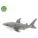 Plyšový žralok bílý 51 cm ECO-FRIENDLY