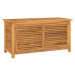 vidaXL Zahradní úložný box s vložkou 114 x 50 x 58 cm masivní teak