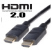 PREMIUMCORD Kabel HDMI 2.0 High Speed + Ethernet, zlacené konektory, 1, 5m