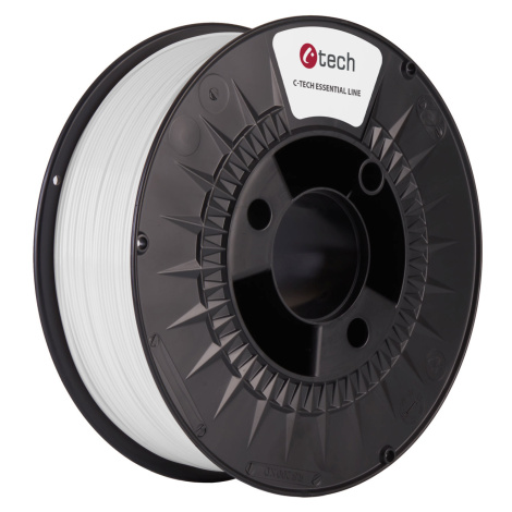 Filament C-TECH ESSENTIAL LINE, PETG, bílá, 1,75mm, 1kg
