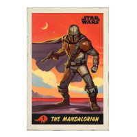 Star Wars The Mandalorian Poster