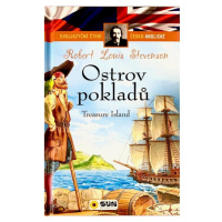 Ostrov pokladů - Dvojjazyčné čtení Č-A NAKLADATELSTVÍ SUN s.r.o.