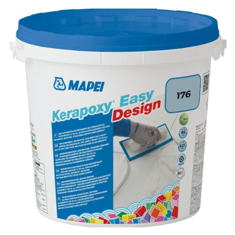 Spárovací hmota Mapei Kerapoxy Easy Design zelenošedá 3 kg R2T MAPXED3176