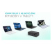 i-Tec USB4 Metal Docking station Dual 4K HDMI DP + Power Delivery 80 W USB4DUAL4KDOCKPD Černá