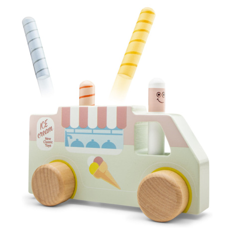 New Classic Toys Pop-up Zmrzlinářský vůz, vyskakovací kolíčky 4bambini