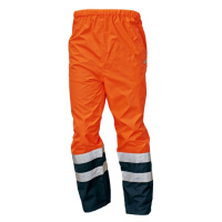 Červa Epping New nepromokavé reflexní kalhoty oranžové