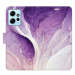 iSaprio flip pouzdro Purple Paint pro Xiaomi Redmi Note 12 5G