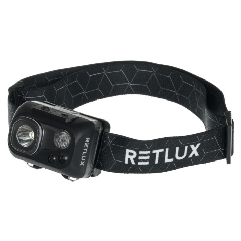 Retlux RLP 57 Nabíjecí LED čelovka, dosvit 70 m, výdrž 30 hod