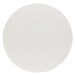 Kusový koberec Timo 6272 White kruh – na ven i na doma