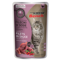 Super Benek filé na páře bez obilovin 28 x 85 g - kachní s brusinkami v omáčce