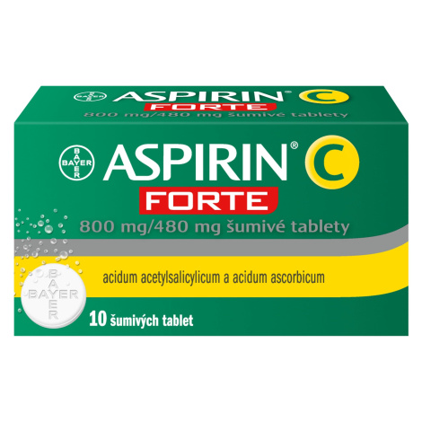 ASPIRIN C Forte, 10 šumivých tablet