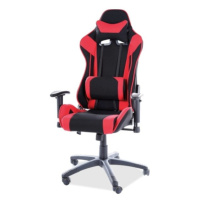 Herní židle VAPIR červená/černá
