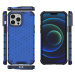 Honeycomb pancéřové pouzdro se silikonovým rámem pro iPhone 13 Pro MAX 6.7" blue