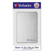 Verbatim externí pevný disk, Store,n,Go ALU Slim, 2.5", USB 3.0, 1TB, 53663, stříbrný