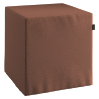 Dekoria Sedák Cube - kostka pevná 40x40x40, hnědá, 40 x 40 x 40 cm, Loneta, 133-09