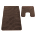 Sada koupelnových koberečků Montana Symphony Chocolate