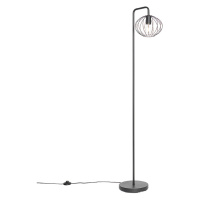Designová stojací lampa černá 23 cm - Margarita