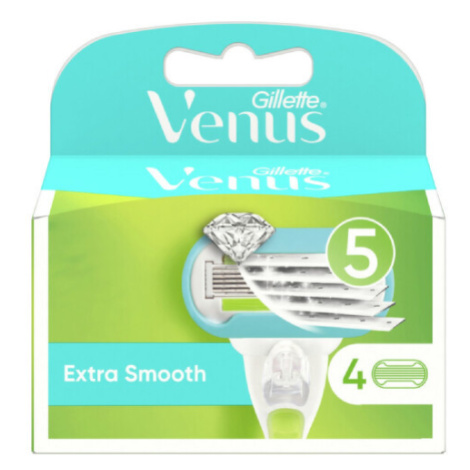 Gillette Venus Deluxe Smooth Swirl náhradní hlavice 4ks