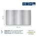 KELA Koupelnová předložka Ombre 100x60 cm  polyester starorůžová KL-23566