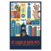 Plakát, Obraz - DC Super Pets - Activate, (61 x 91.5 cm)