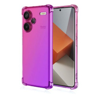 TopQ Kryt Xiaomi Redmi Note 13 Pro+ 5G Shock duhový růžovo-fialový 118187