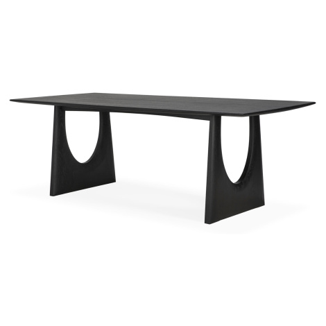 Jídelní stůl Geometric - lakovaný dub - černá - obdélníkový - Ethnicraft