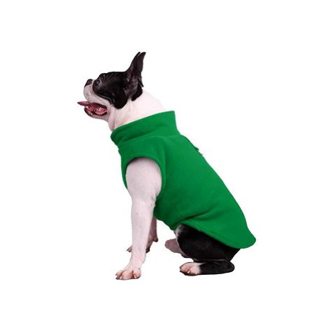 Fleece mikina pro psa s poutkem zelená SURTEP