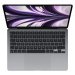 Apple MacBook Air 13, M2 8-core, 8GB, 256GB, 8-core GPU, vesmírně šedá (M2, 2022) - MLXW3CZ/A
