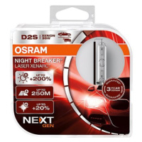 Osram Xenarc D2S Night Breaker Laser Next. gen+200% Duo Box