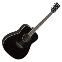 Yamaha FG-TA Black Elektroakustická kytara Dreadnought