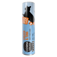 Cosma snackies DUO 2 v 1 - lyofilizované snacky pro kočky - Kuřecí prsa a filet z tuňáka 26 g