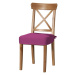 Dekoria Sedák na židli IKEA Ingolf, amaranthová , židle Inglof, Etna, 705-23
