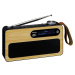 Lenco PDR-040BAMBOO Digitální rádio DAB+