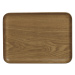 Dřevěný servírovací podnos 27x20 cm WOOD ASA Selection - hnědý