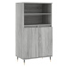 vidaXL Skříň highboard šedá sonoma 60 x 36 x 110 cm kompozitní dřevo