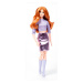 Mattel barbie® signature looks™ rusovláska ve fialovém outfitu, hrm12