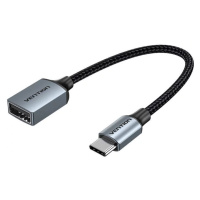 Redukce Vention USB-C 2.0 Male to USB-A Female OTG Cable CCWHB 0.15m, Gray