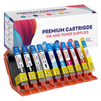 10x Inkoust pro Canon PGI-72 Pixma Pro-10 Set 140ml