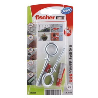 fischer DUOPOWER 8 x 40 univerzální hmoždinka + vrut s okem