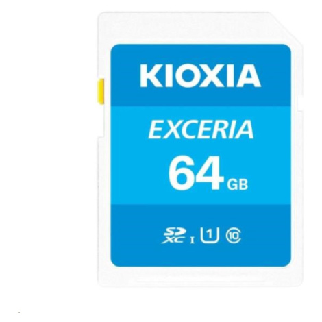 KIOXIA Exceria SD card 64GB N203, UHS-I U1 Class 10 Toshiba