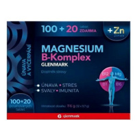 Magnes IUm B-komplex Glenmark 100 + 20 tablet