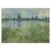 Obrazová reprodukce Banks of the Seine, Vétheuil (1880), Claude Monet, 40 × 30 cm