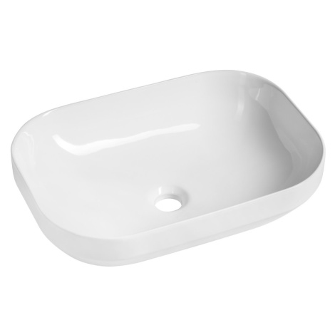EVORA keramické umyvadlo na desku 50,5x37cm, bílá AR429 Sapho