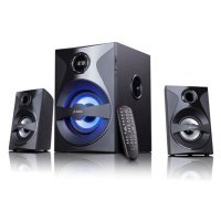 Reproduktory Fenda F&D F380X 2.1 / bluetooth / rádio / USB / SD / dálkové ovládání - černá Varia