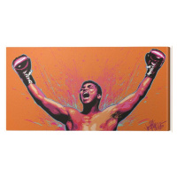 Obraz na plátně Muhammad Ali - Loud and Proud, (50 x 100 cm)